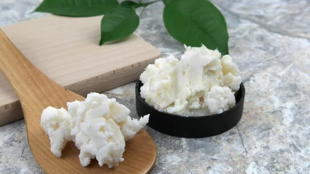 unrefined, real shea butter, composition