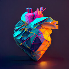 Crystalline Heart - A Gift of Love, Origami, and Diamond Design