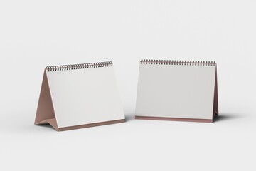 desk calendar mockup