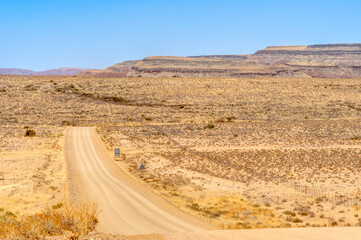 Fototapeta na wymiar Tsaris Pass on the C19 road, Namibia