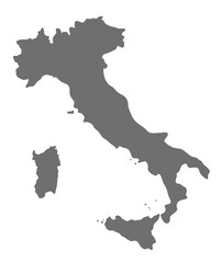 Obraz premium Map of Italy 