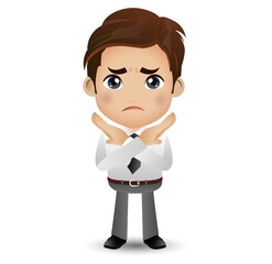 People show a gesture no or stop