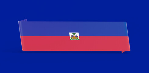 Haiti Flag Banner