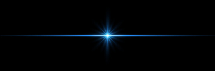Fototapeta premium Lens flare light for abstract background.