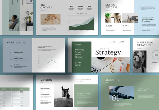 Strategy Presentation Layout