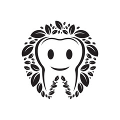 Dental smile logo template vector icon