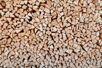 Stack of Cut Lumber, Wood Background