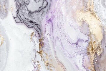 abstract background alcohol ink light pink, lilac and gold