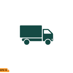 Icon vector graphic of Truck Solid