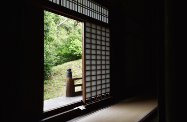 根来寺　大塔内部からの風景　和歌山県岩出市