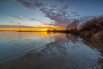 Morgenrot am Dümmer