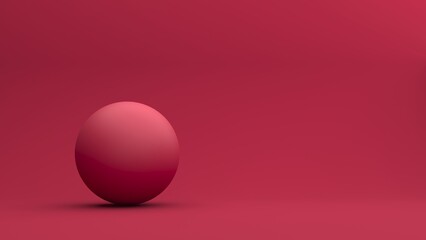 Abstract minimal 3d rendering, color trend 2023, geometric background with cubes, objects, forms. Modern background design for presentations, brands, templates, banners with empty space.