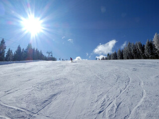 Skifahren in Saalbach Hinterglemm Leogang