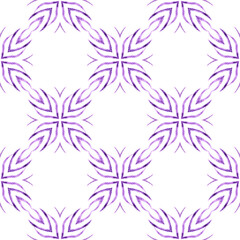 Organic tile. Purple delightful boho chic summer