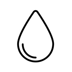 water drop - wector icon