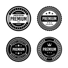 Fototapeta na wymiar Classic Vintage Retro Premium Vector Badge, Emblem, Logo, Label, Sticker, Stamp, Symbol, Seal, Banner Frame Collection Set