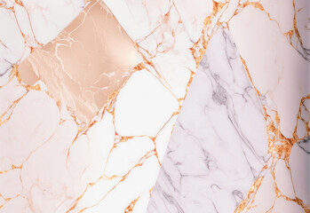 Naklejka premium Luxury white marble texture background, high-end natural stone material interior design, wallpaper, backdrop, banner and architecture, Generative AI.