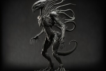 Monster alien from future