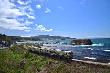 view of the coast of the sea