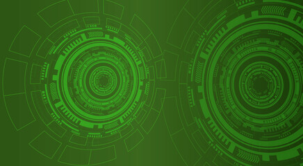 Obraz premium A bright technological background for your best designs