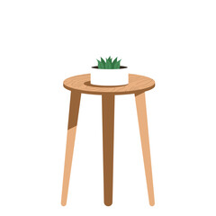  Minimalist Table flat illustration
