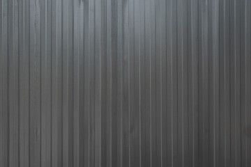 Fototapeta premium Dark grey steel side panel container can be decorated and create a container texture background