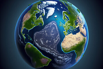 world Earth This image's components were provided by NASA. Generative AI