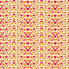 Love seamless pattern