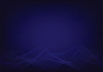 Abstract Technology intelligence on blue color background , Vector illustration.