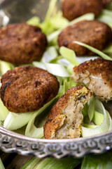 Leek meatballs