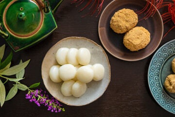 団子_おはぎ_栗きんとん