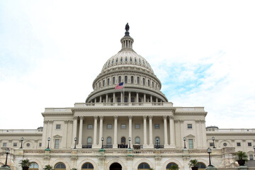 Fototapeta premium United States Capitol Building in Washington DC,USA.United States Congress.