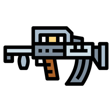 Groza filled outline icon style