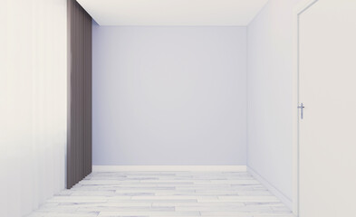 Obraz premium Modern office Cabinet. 3D rendering. Meeting room