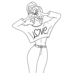 valentine's day in vector illustration