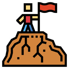 success filled outline icon style