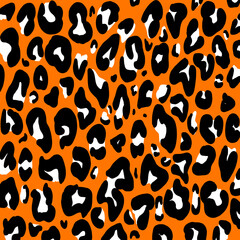 Fototapeta na wymiar Leopard Cheetah Print, Animal Print Background