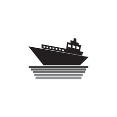 Ship, ship, cargo, logistics, transport and delivery icon