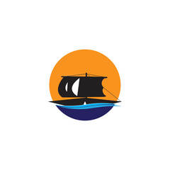 Ship, ship, cargo, logistics, transport and delivery icon