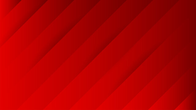 Abstract red vector minimal background with layers overlapping composition