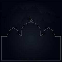 dark ramadan background, Islamic art background, Ramadan Kareem, islamic elements background