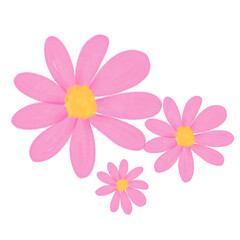 flower, nature, illustration, floral, spring, orchid, design, flowers, beauty, leaf, plant, yellow, pink, summer, petal, color, bloom, love, art, purple