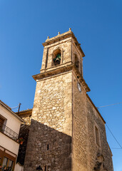 Fototapeta na wymiar Church in Agres, Alicante (Spain)