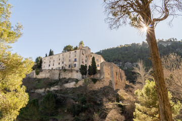 Fototapeta premium Sanctuary in Agres, Alicante (Spain)
