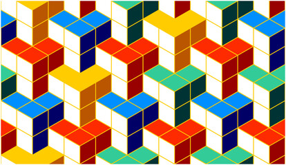 Abstract Geometry Pattern. Modern geometric texture design. Simple flat banner design