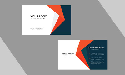 modern business card design. business card design template.	
