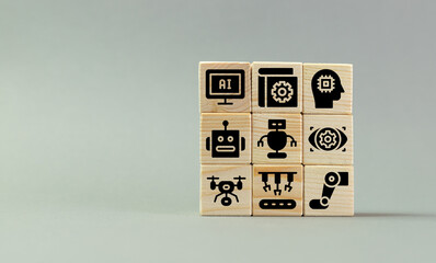 The concept of artificial intelligence, technological development, robotics in business