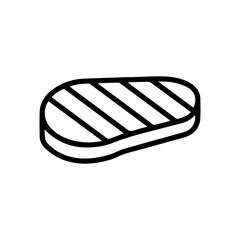 barbeque line art vector illustration