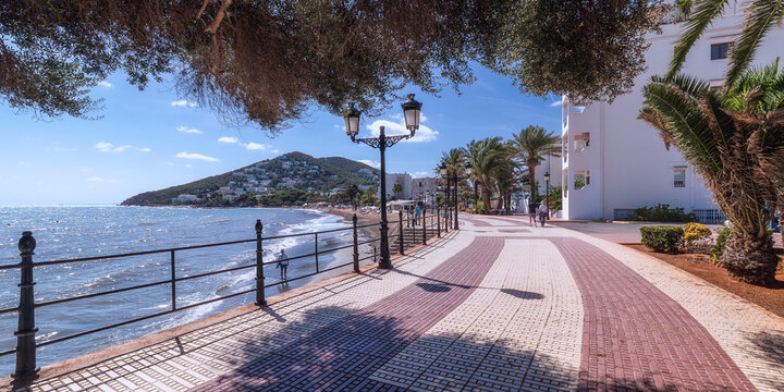 Santa Eulalia Promenade Panorama