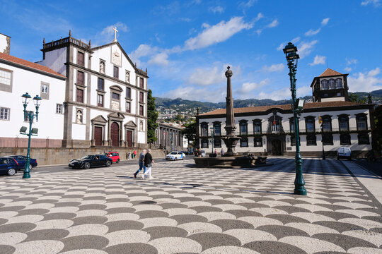Hauptplatz in Funchal, Madeira